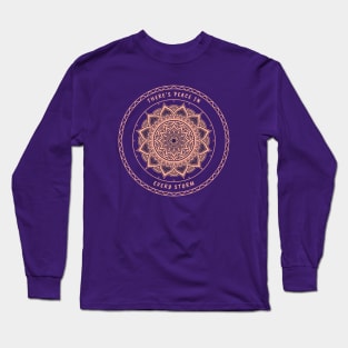 inner peace Zen Mandala Long Sleeve T-Shirt